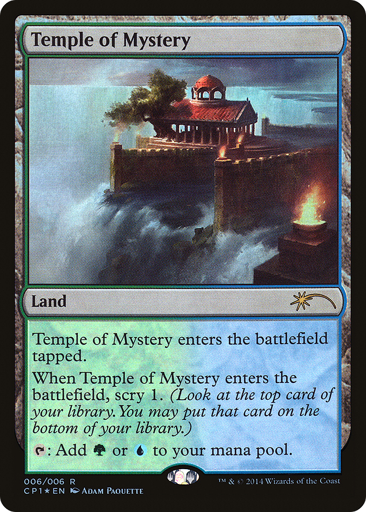 Temple of Mystery (UMP-006) [Magic 2015 Clash Pack] Foil MTG Single Wizards of the Coast