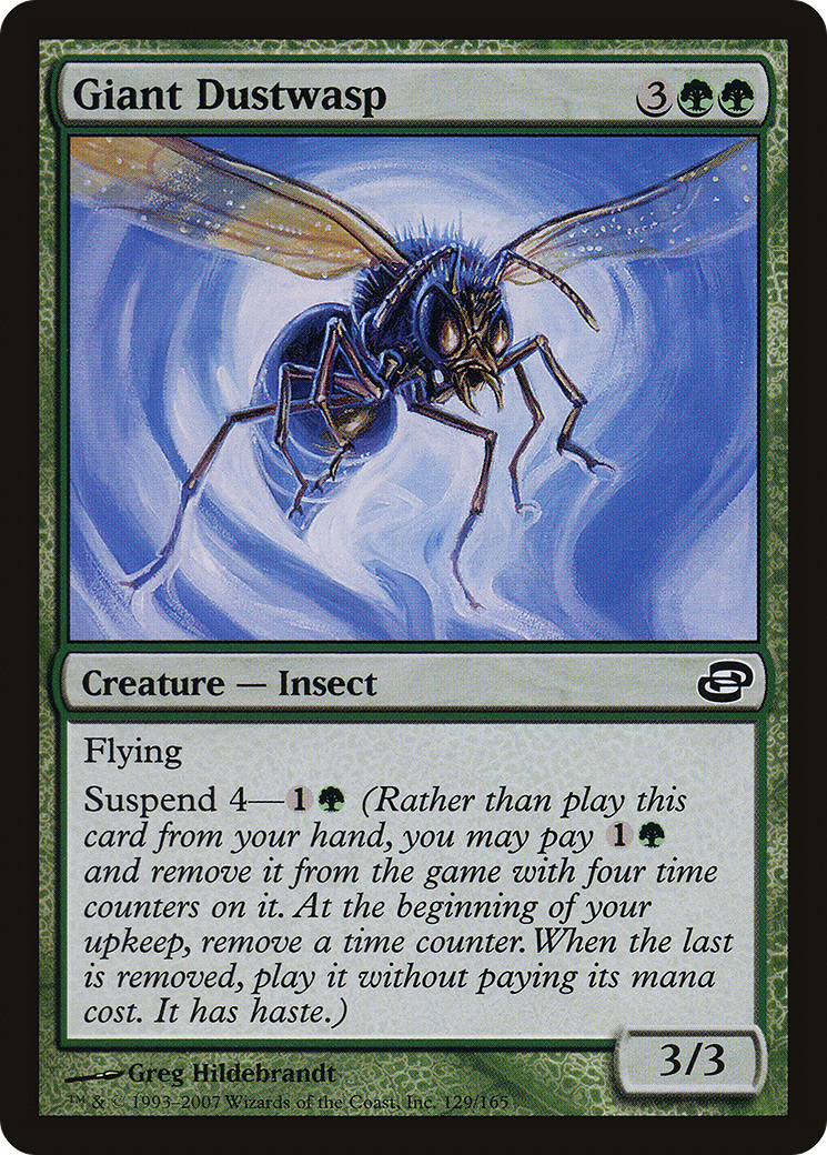 Giant Dustwasp (PLC-129) [Planar Chaos] MTG Single Planar Chaos