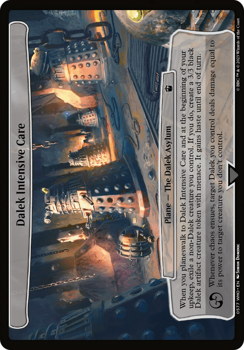 Dalek Intensive Care (WHO-577) [Doctor Who] MTG Single Wizards of the Coast