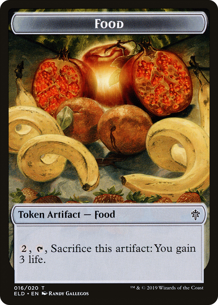 Food (TELD-016) [Tokens] Throne of Eldraine Tokens MTG Single Wizards of the Coast