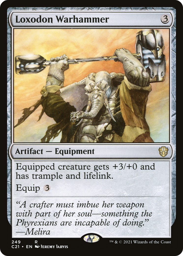 Loxodon Warhammer (C21-249) [Commander 2021] MTG Single Wizards of the Coast