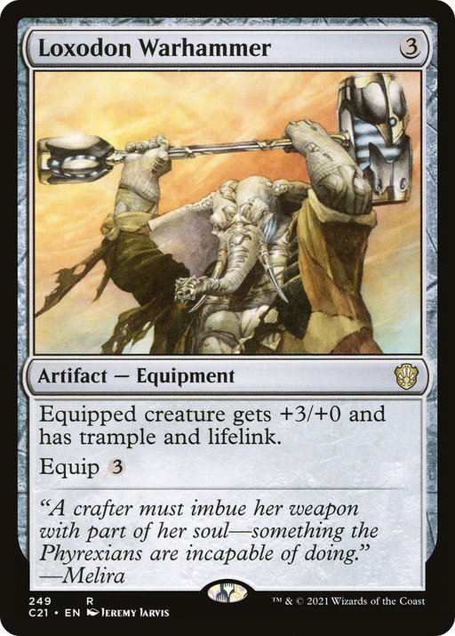 Loxodon Warhammer (C21-249) [Commander 2021] MTG Single Wizards of the Coast