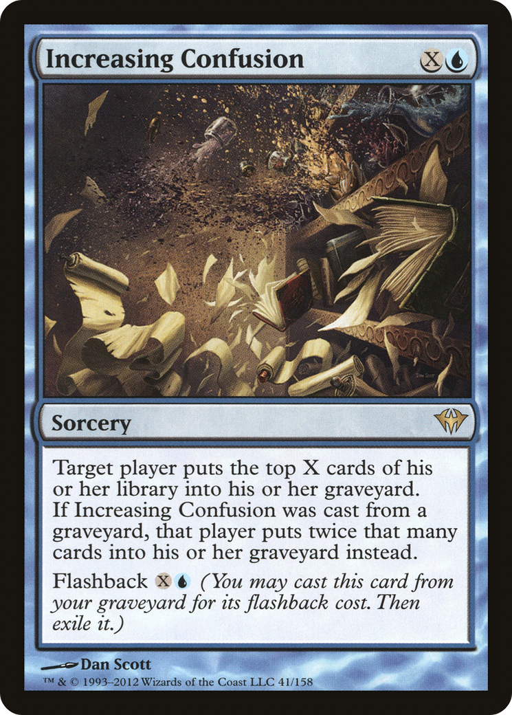 Increasing Confusion (DKA-041) [Dark Ascension] MTG Single Wizards of the Coast