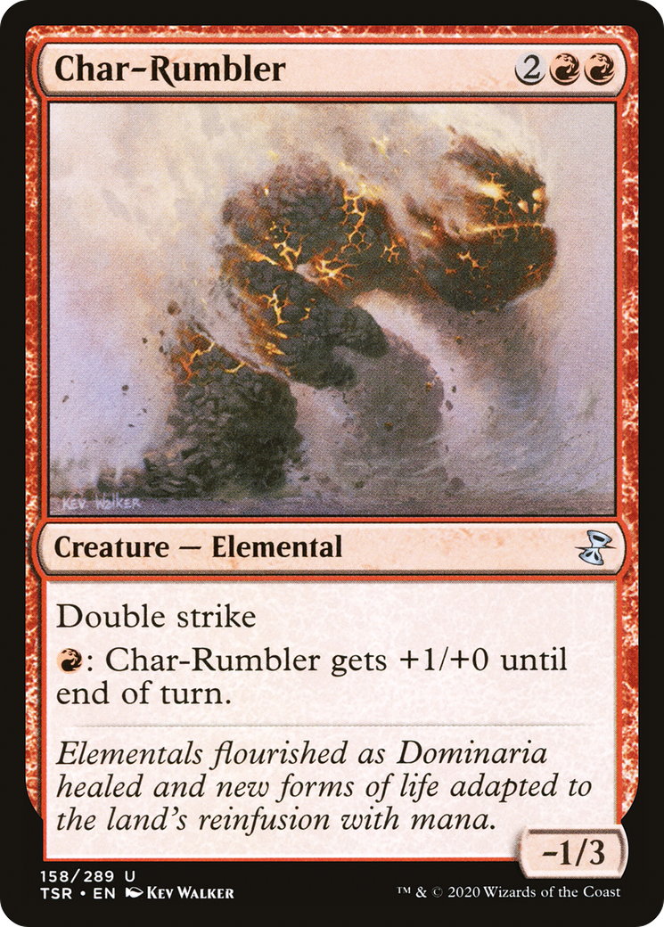 Char-Rumbler (TSR-158) [Time Spiral Remastered] MTG Single Wizards of the Coast
