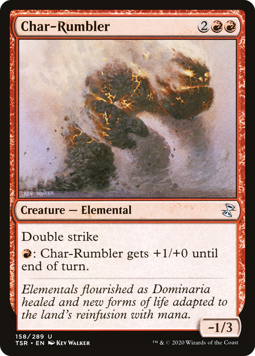 Char-Rumbler (TSR-158) [Time Spiral Remastered] MTG Single Wizards of the Coast