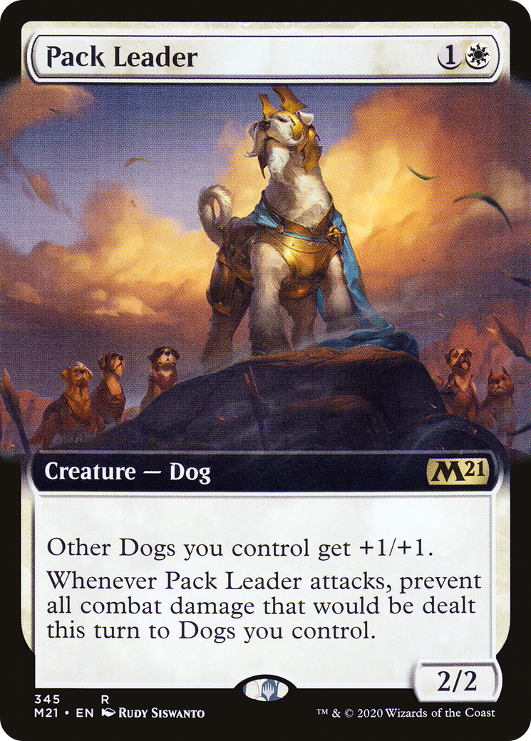 Pack Leader (M21-345) [Core Set 2021] (Extended Art) MTG Single Wizards of the Coast