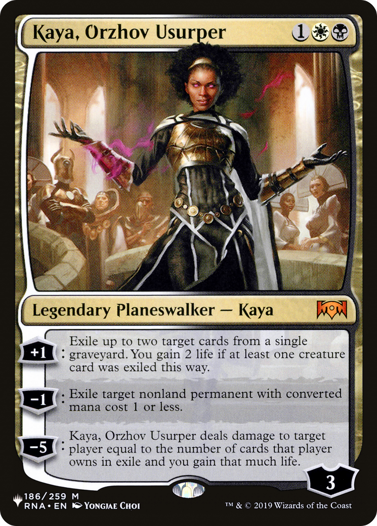 Kaya, Orzhov Usurper (LIST-RNA-186) [Mystery Booster] The List MTG Single Wizards of the Coast