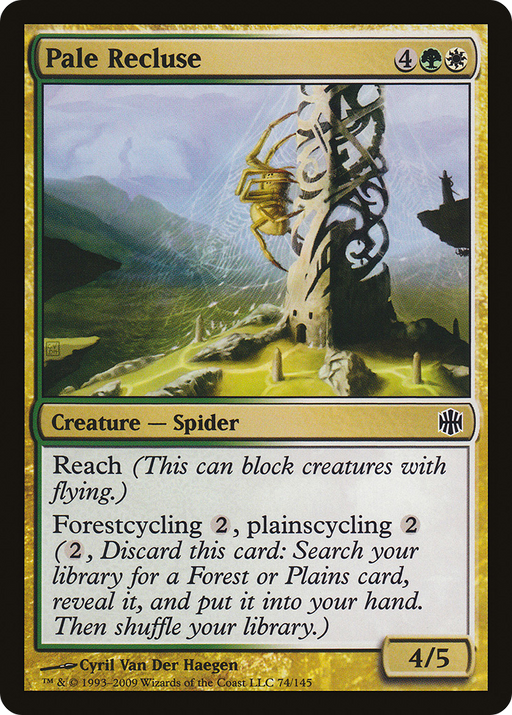 Pale Recluse (ARB-074) [Alara Reborn] MTG Single Wizards of the Coast