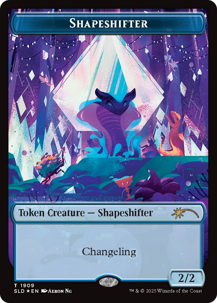 Shapeshifter (SLD-1909) [Secret Lair] Drop Foil MTG Single Wizards of the Coast