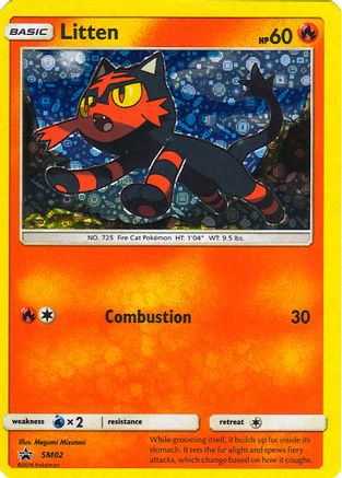 Litten - SM02 (General Mills Promo) (SM02) Holofoil [Misc: Cards & Products] Pokemon Single Pokémon