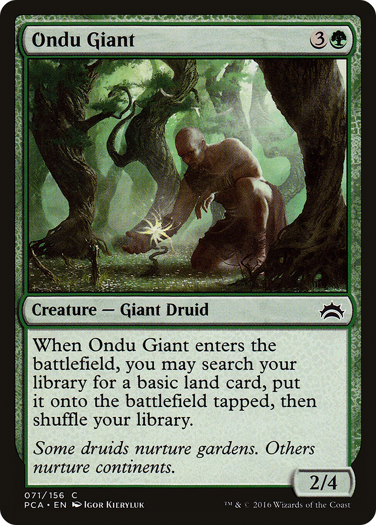 Ondu Giant [Planechase Anthology] MTG Single Magic: The Gathering