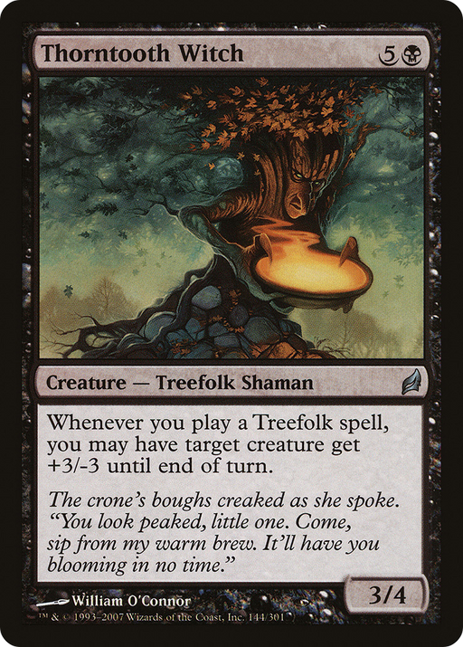 Thorntooth Witch (LRW-144) [Lorwyn] MTG Single Wizards of the Coast