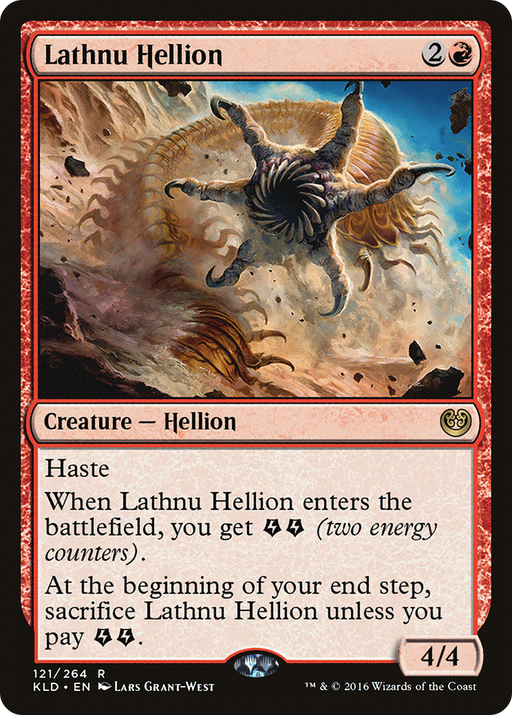 Lathnu Hellion (KLD-121) [Kaladesh] MTG Single Wizards of the Coast