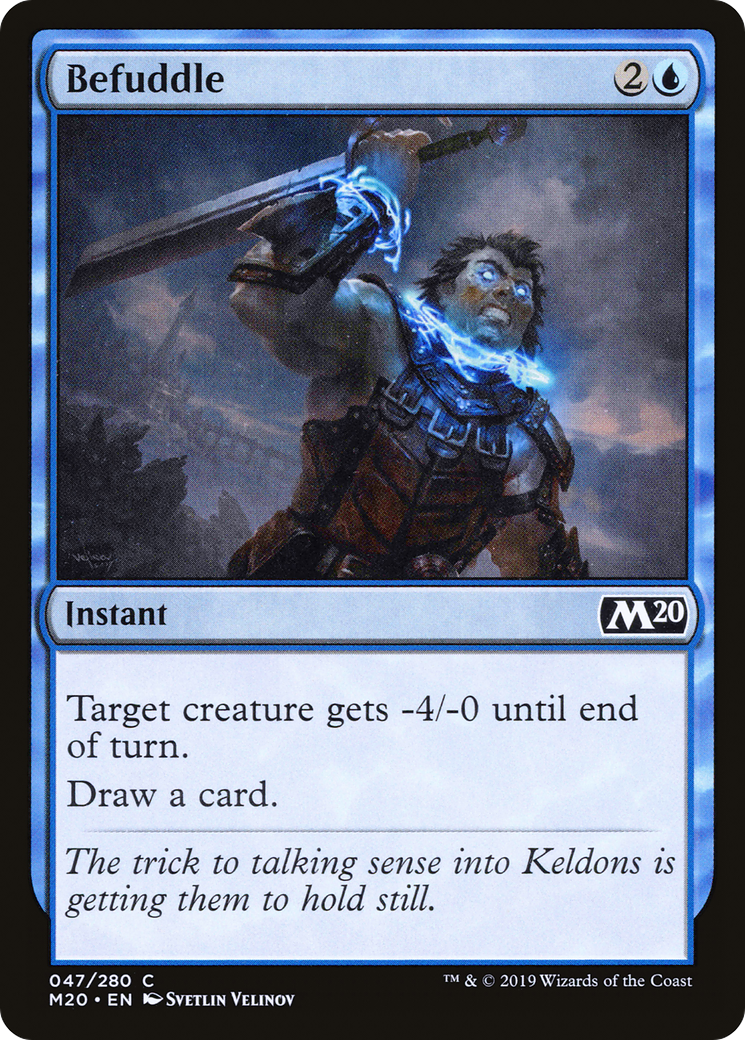 Befuddle (M20-047) [Core Set 2020] MTG Single Wizards of the Coast