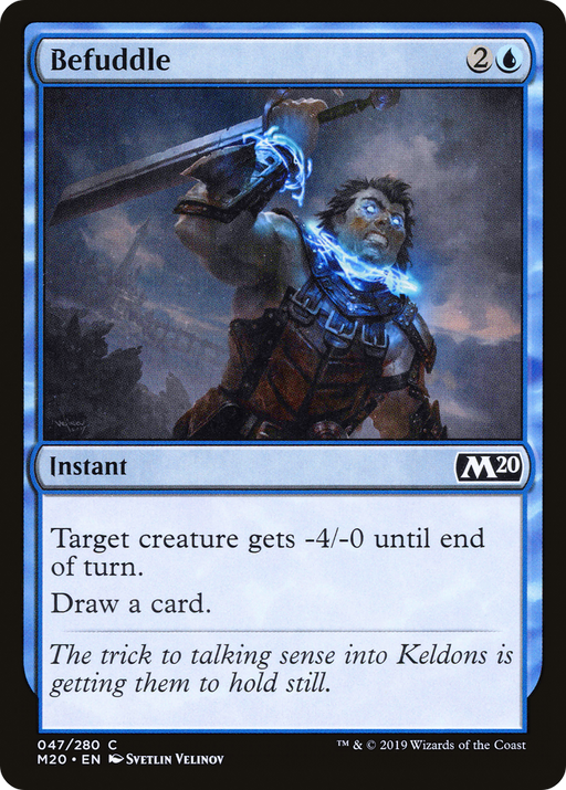 Befuddle (M20-047) [Core Set 2020] MTG Single Wizards of the Coast