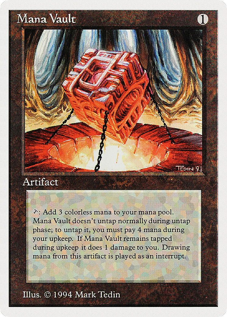 Mana Vault (SUM-263) [Misc] Summer Magic / Edgar MTG Single Wizards of the Coast