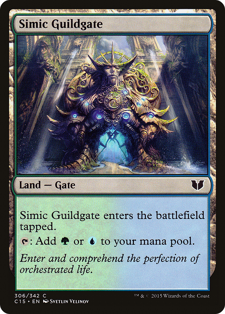 Simic Guildgate (C15-306) [Commander 2015] MTG Single Wizards of the Coast
