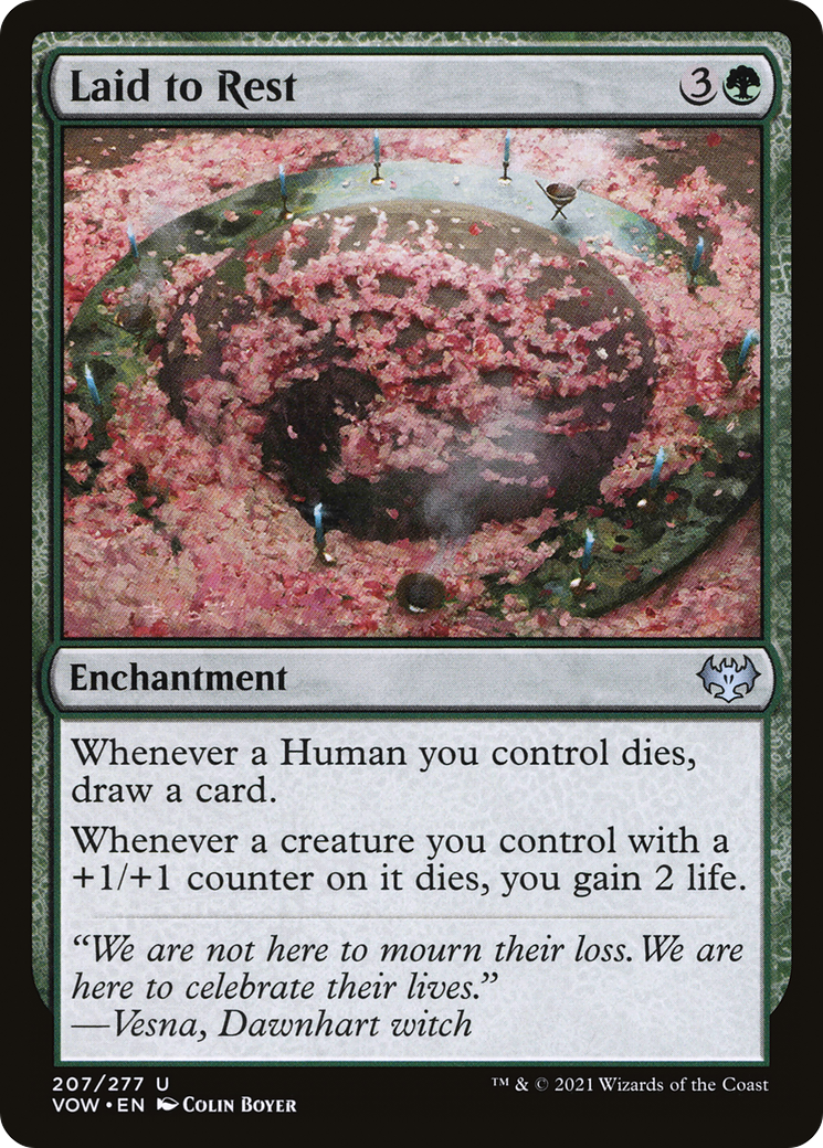 Laid to Rest (VOW-207) [Innistrad: Crimson Vow] MTG Single Wizards of the Coast
