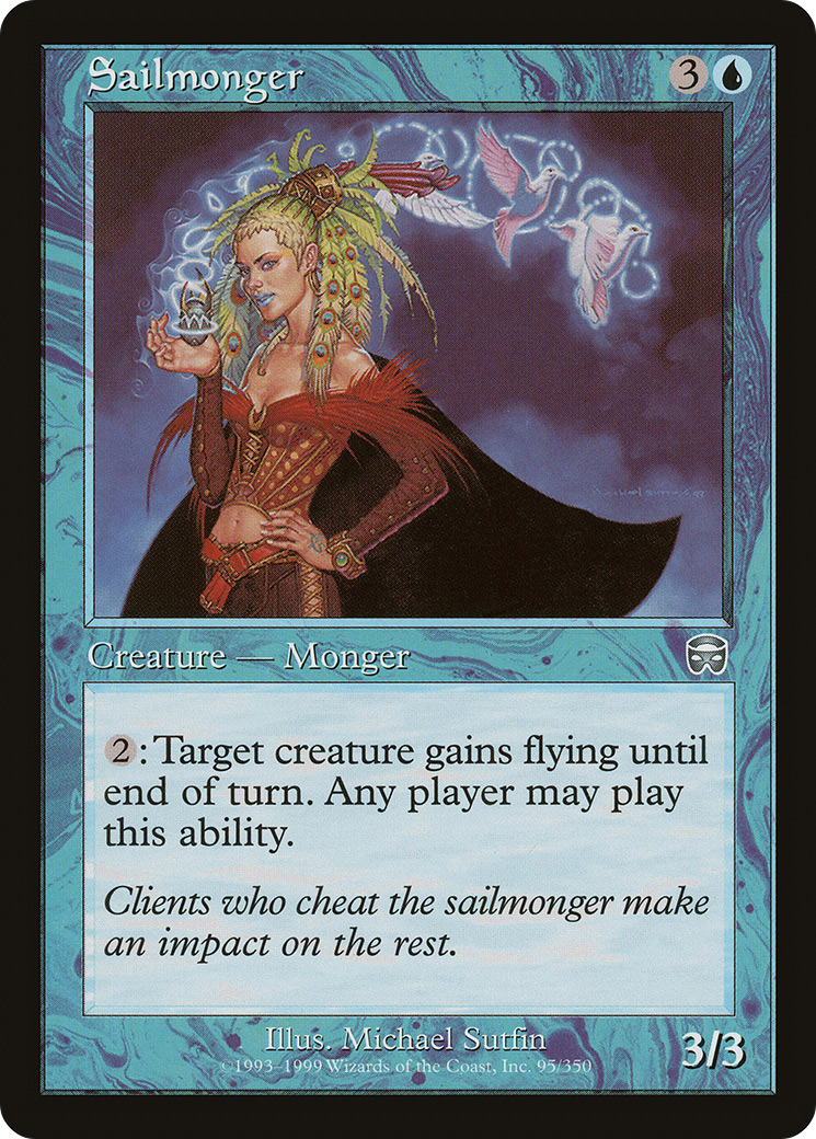 Sailmonger (MMQ-095) [Mercadian Masques] Foil MTG Single Wizards of the Coast