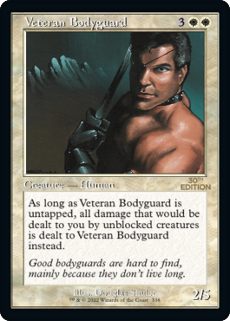 Veteran Bodyguard (30A-338) [30th Anniversary Edition] MTG Single Wizards of the Coast