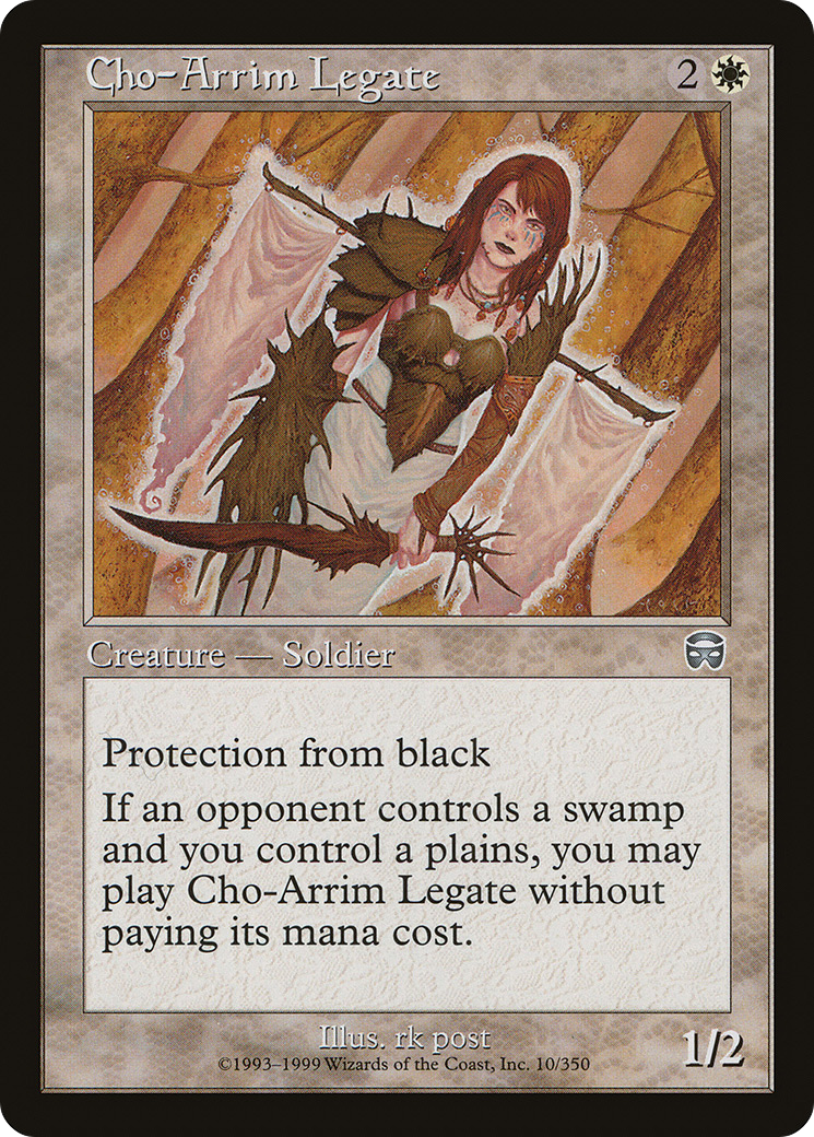 Cho-Arrim Legate (MMQ-010) [Mercadian Masques] MTG Single Wizards of the Coast