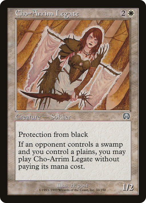 Cho-Arrim Legate (MMQ-010) [Mercadian Masques] MTG Single Wizards of the Coast