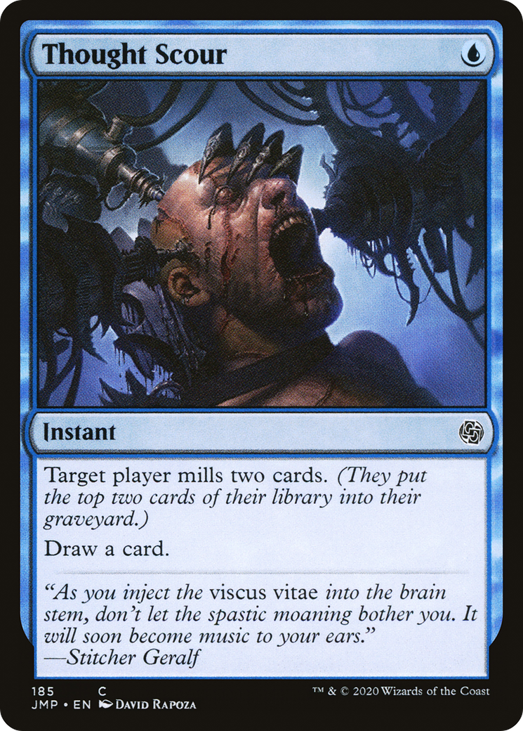Thought Scour (JMP-185) [Jumpstart] MTG Single Wizards of the Coast
