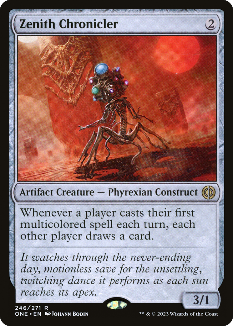 Zenith Chronicler (ONE-246) [Phyrexia: All Will Be One] MTG Single Wizards of the Coast