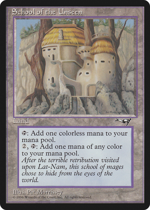 School of the Unseen (ALL-141) [Alliances] MTG Single Wizards of the Coast