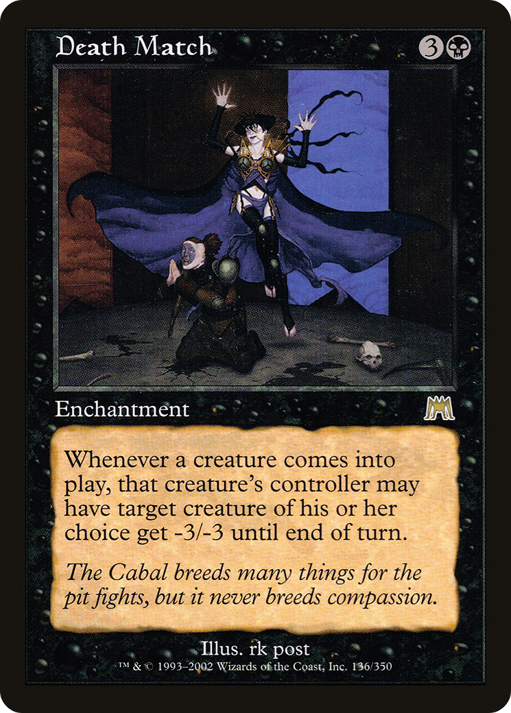 Death Match (ONS-136) [Onslaught] Foil MTG Single Wizards of the Coast