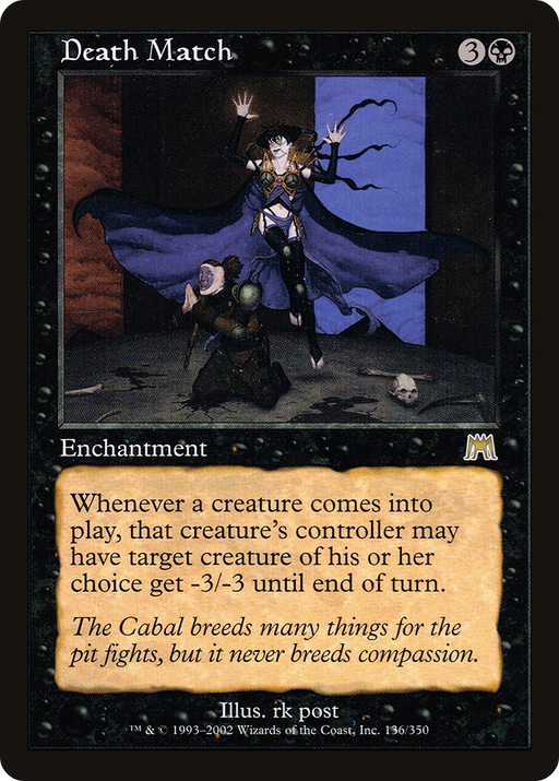 Death Match (ONS-136) [Onslaught] MTG Single Wizards of the Coast