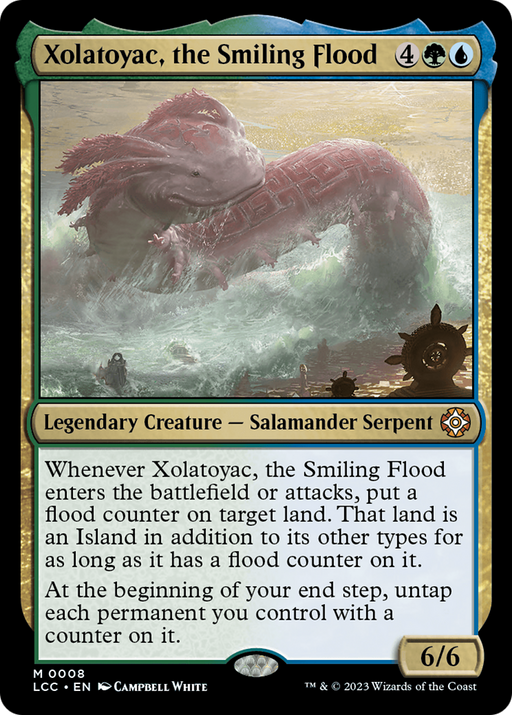 Xolatoyac, the Smiling Flood (LCC-008) [The Lost Caverns of Ixalan Commander] Foil MTG Single Wizards of the Coast