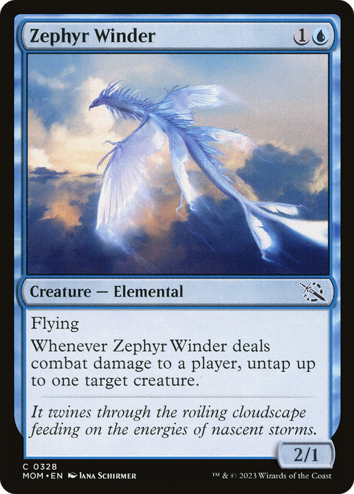Zephyr Winder (MOM-328) [March of the Machine] MTG Single Wizards of the Coast