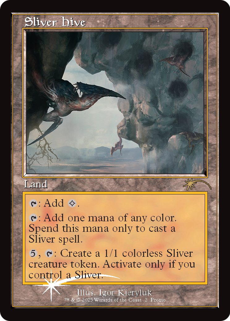 Sliver Hive (MFP-002) [Secret Lair] Drop Series Foil MTG Single Wizards of the Coast