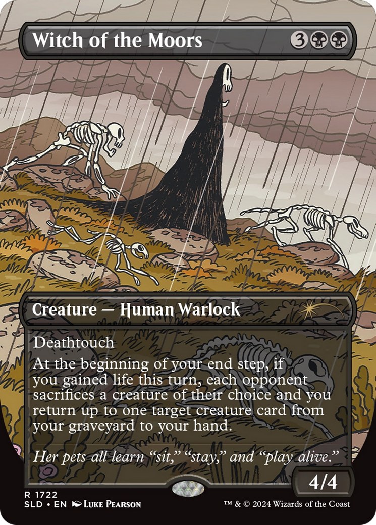 Witch of the Moors (SLD-1722) [Secret Lair] Drop (Borderless) MTG Single Wizards of the Coast
