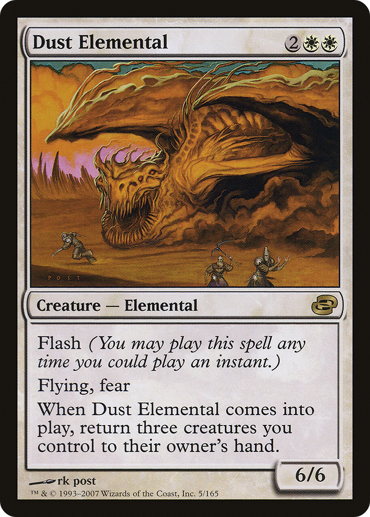 Dust Elemental (PLC-005) [Planar Chaos] Foil MTG Single Wizards of the Coast