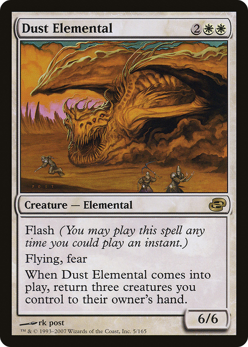 Dust Elemental (PLC-005) [Planar Chaos] Foil MTG Single Wizards of the Coast