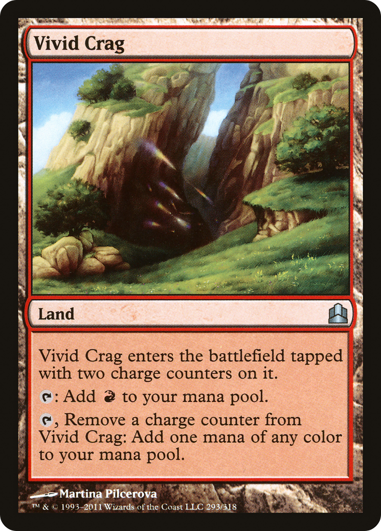Vivid Crag (CMD-293) [Commander 2011] MTG Single Wizards of the Coast