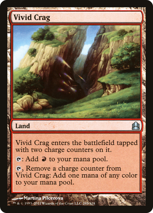 Vivid Crag (CMD-293) [Commander 2011] MTG Single Wizards of the Coast