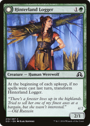 Hinterland Logger (SOI-210) [Shadows over Innistrad] Foil MTG Single Wizards of the Coast