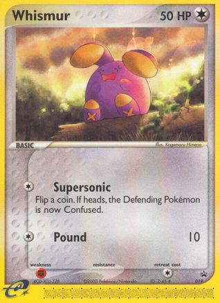 Whismur - 019 (Target Promo) () [Promos: Nintendo Promos] Pokemon Single Pokémon