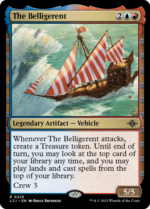 The Belligerent (LCI-225) [The Lost Caverns of Ixalan] MTG Single Wizards of the Coast