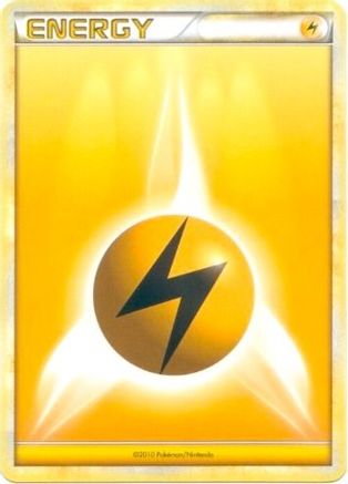 Lightning Energy (2010 Unnumbered HGSS Style Non-Holo) () [Promos: League & Championship Cards] Pokemon Single Pokémon