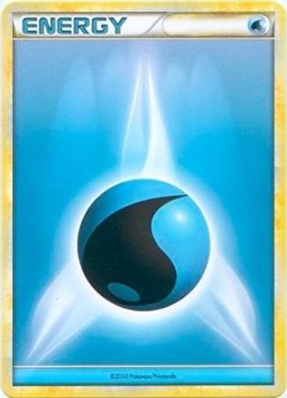 Water Energy (2010 Unnumbered HGSS Style Non-Holo) () [Promos: League & Championship Cards] Pokemon Single Pokémon