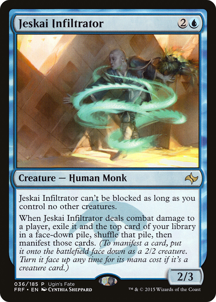 Jeskai Infiltrator (FRF_UGIN-036) [Ugin's Fate] MTG Single Wizards of the Coast