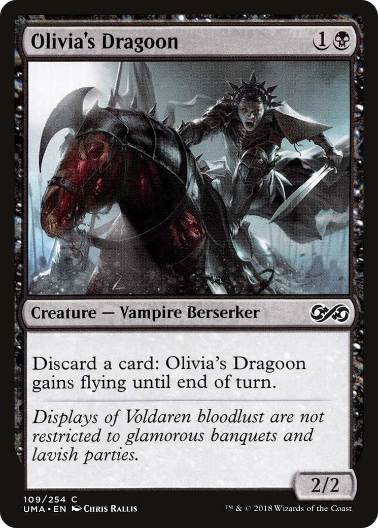 Olivia's Dragoon (UMA-109) [Ultimate Masters] MTG Single Wizards of the Coast
