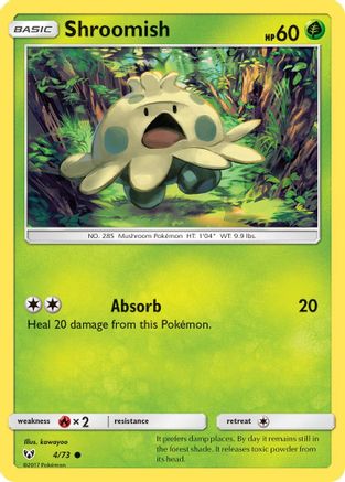 Shroomish (4/73) [SM: Shining Legends] Pokemon Single Pokémon