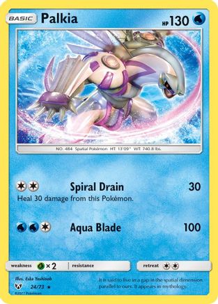 Palkia (24/73) Holofoil [SM: Shining Legends] Pokemon Single Pokémon