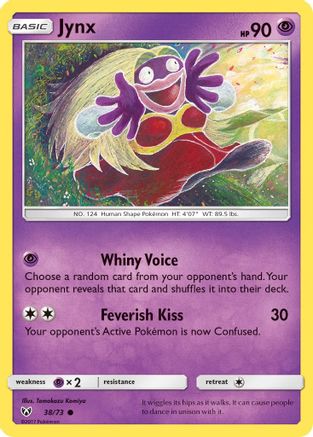 Jynx (38/73) [SM: Shining Legends] Pokemon Single Pokémon