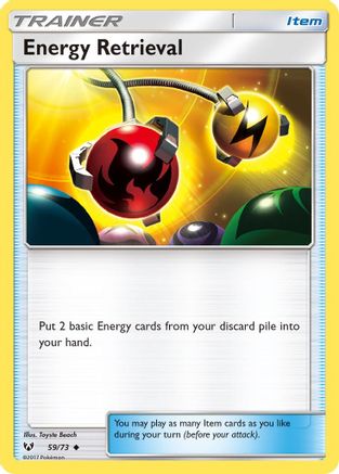 Energy Retrieval (59/73) [SM: Shining Legends] Pokemon Single Pokémon